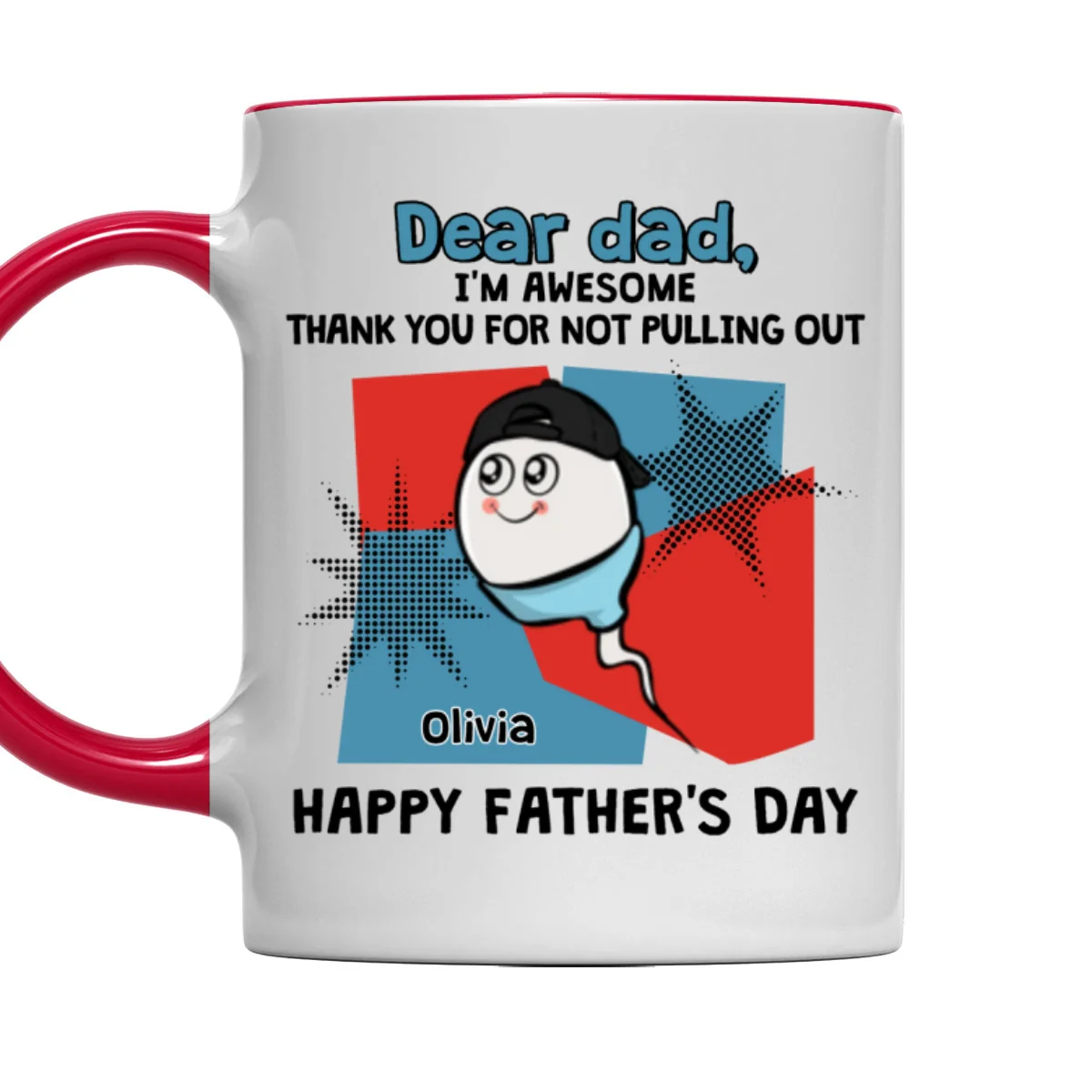 Created By A Legend - Personalized Custom Accent Mug - Image 10