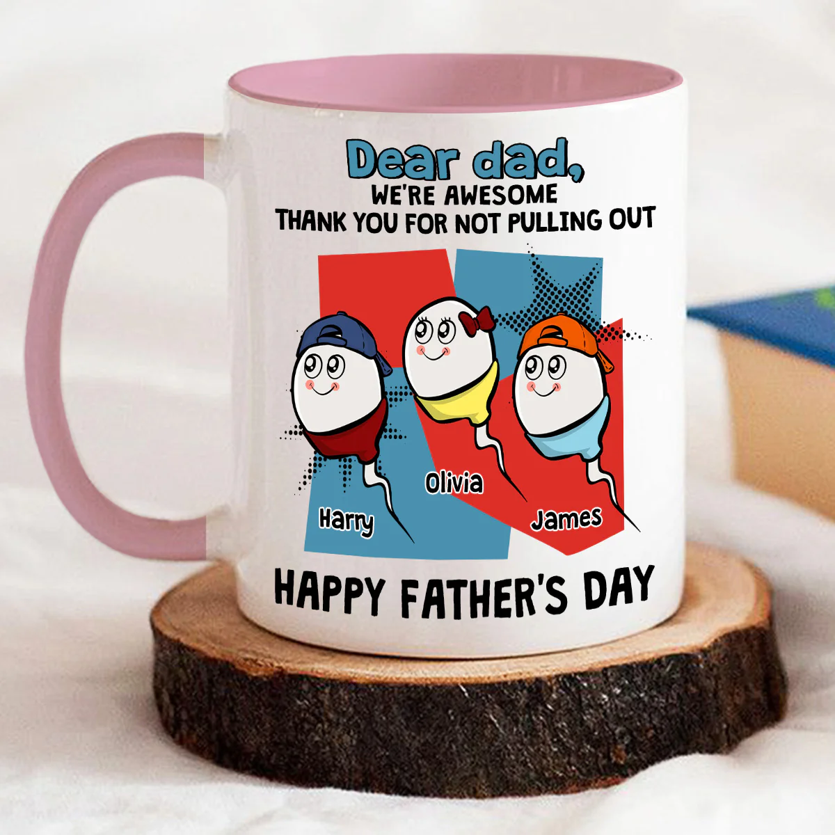 Created By A Legend - Personalized Custom Accent Mug - Image 5