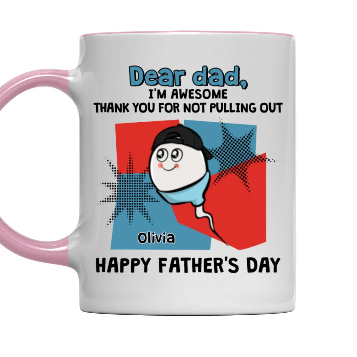 Created By A Legend - Personalized Custom Accent Mug - Image 9