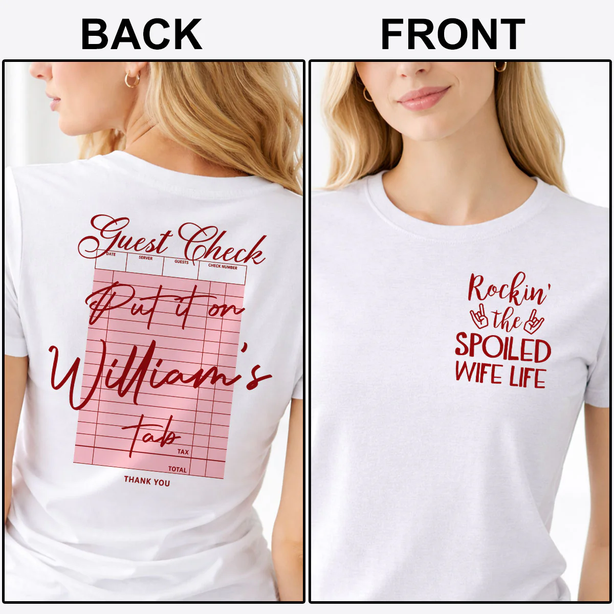 Cute But Financially Supported - Personalized Custom Shirt - Image 7