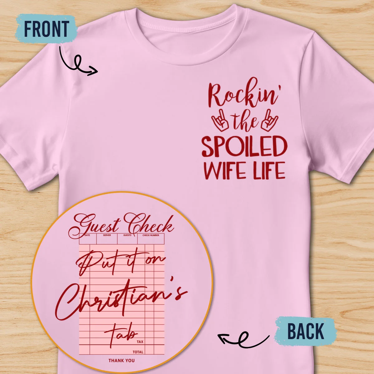 Cute But Financially Supported - Personalized Custom Shirt - Image 9