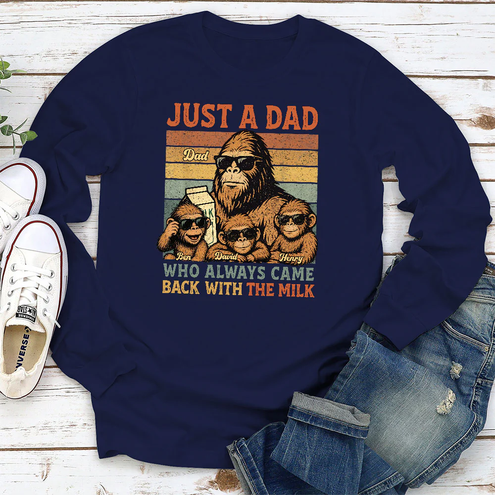 Dad Come Back - Personalized Custom Shirt - Image 5