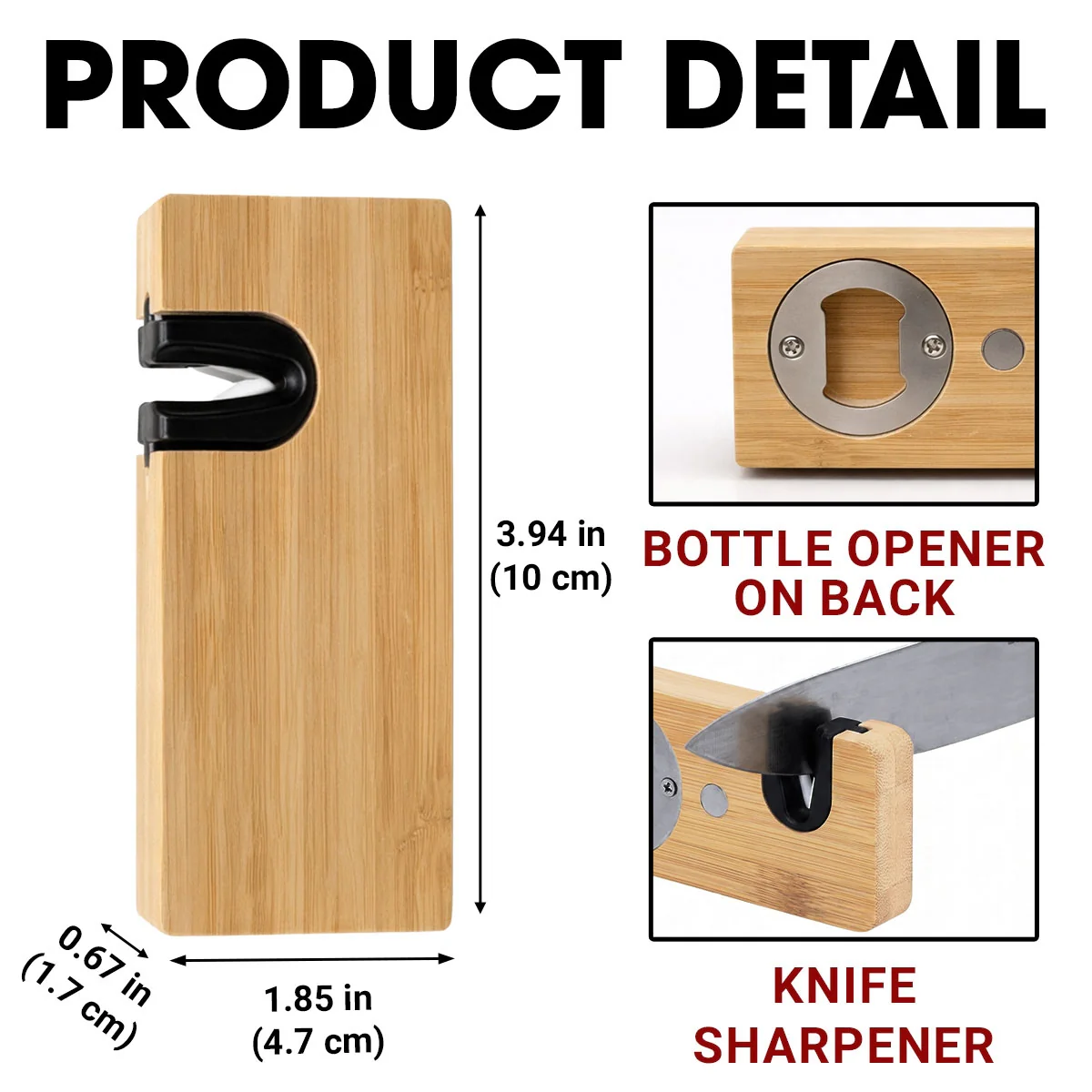 Dad Sharpened Us - Personalized Custom Engraved Opener Sharpener Stowel - Image 6
