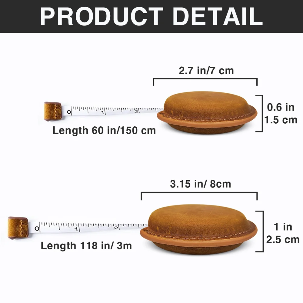 Dad Will Fix It - Personalized Custom Leather Tape Measure - Image 6