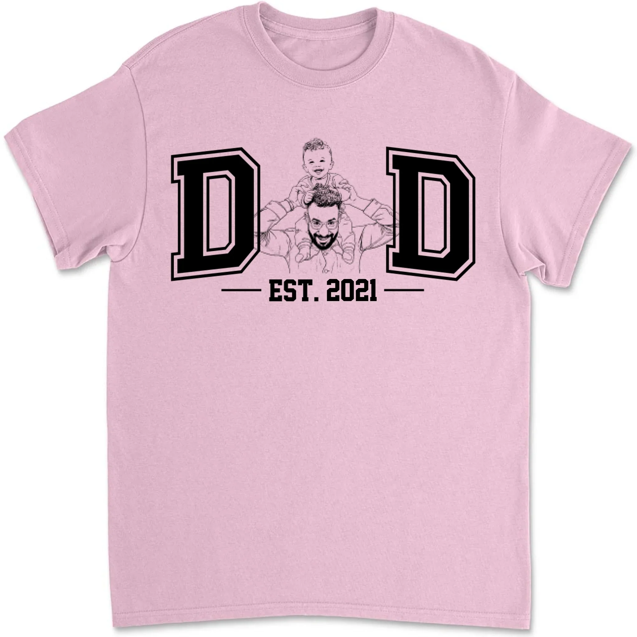 Daddy Love - Personalized Custom Shirt - Image 10