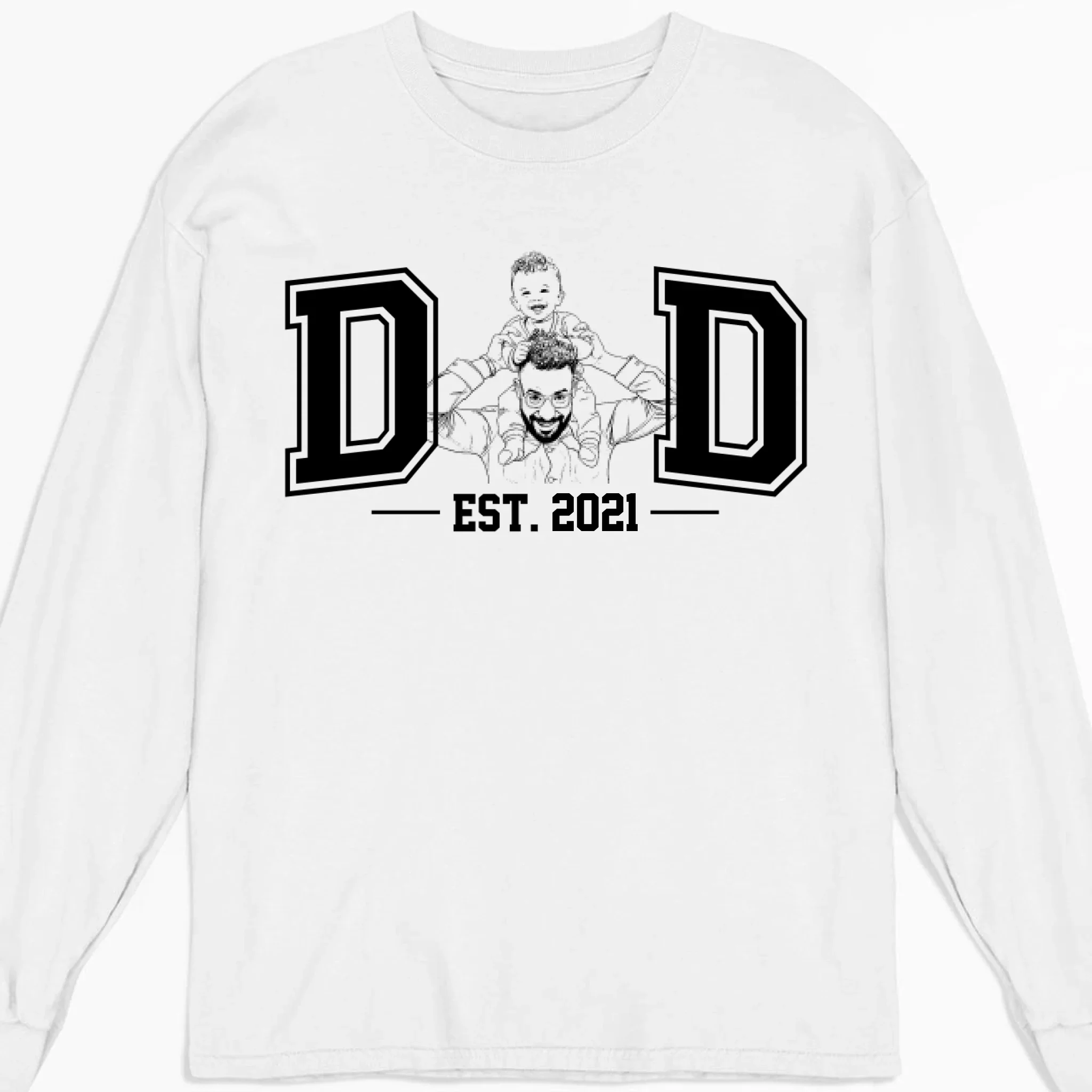 Daddy Love - Personalized Custom Shirt - Image 11