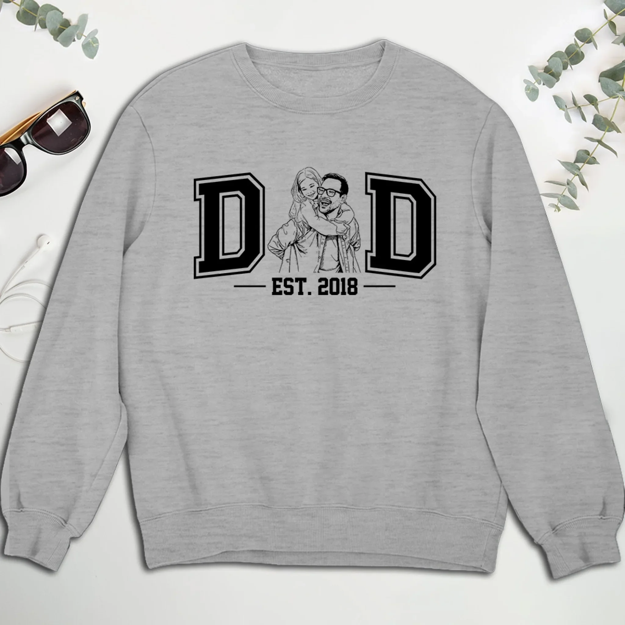 Daddy Love - Personalized Custom Shirt - Image 4