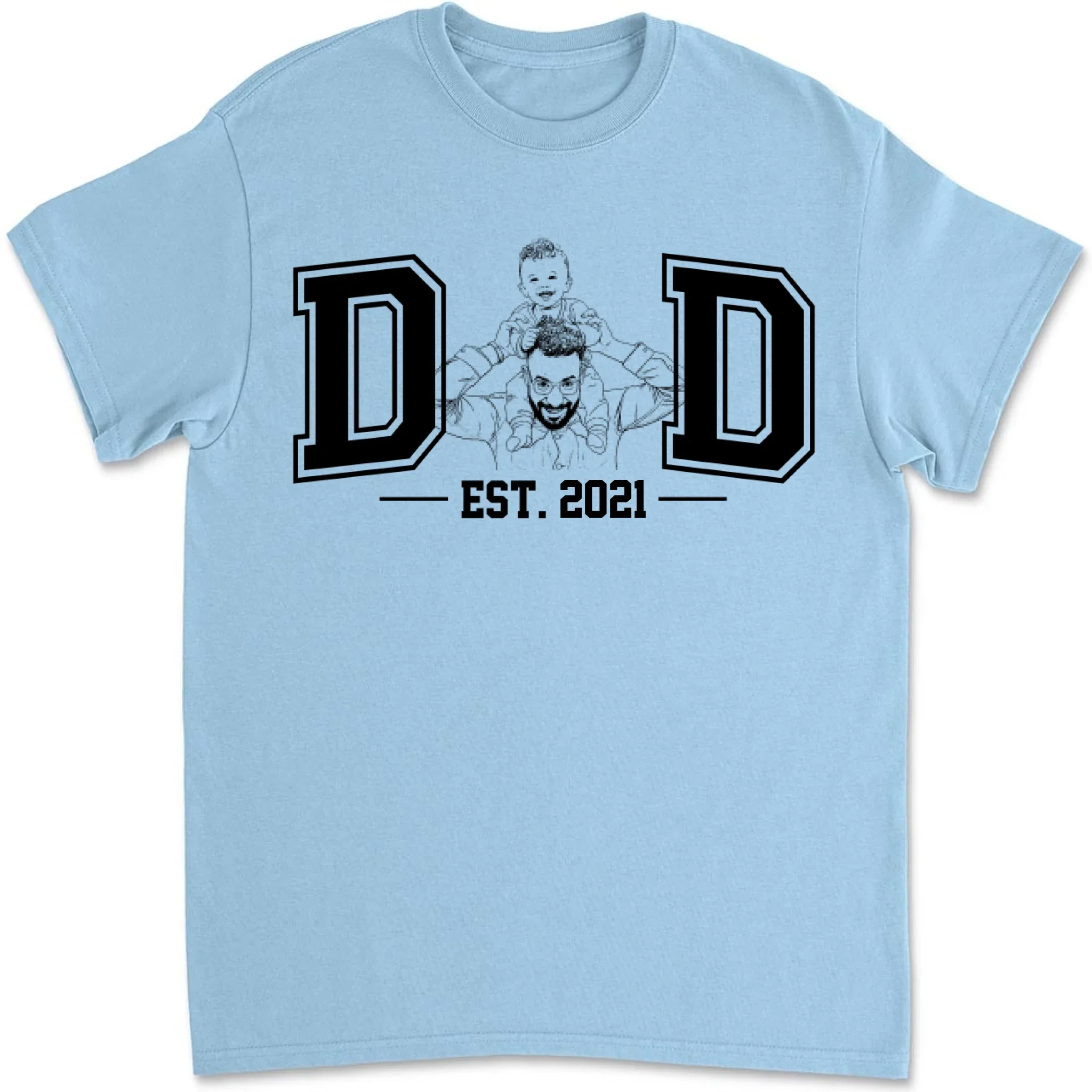 Daddy Love - Personalized Custom Shirt - Image 9