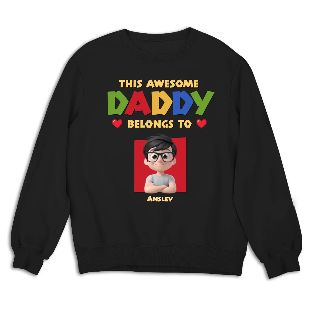 Daddy Is The Best - Personalized Custom Shirt - Image 13