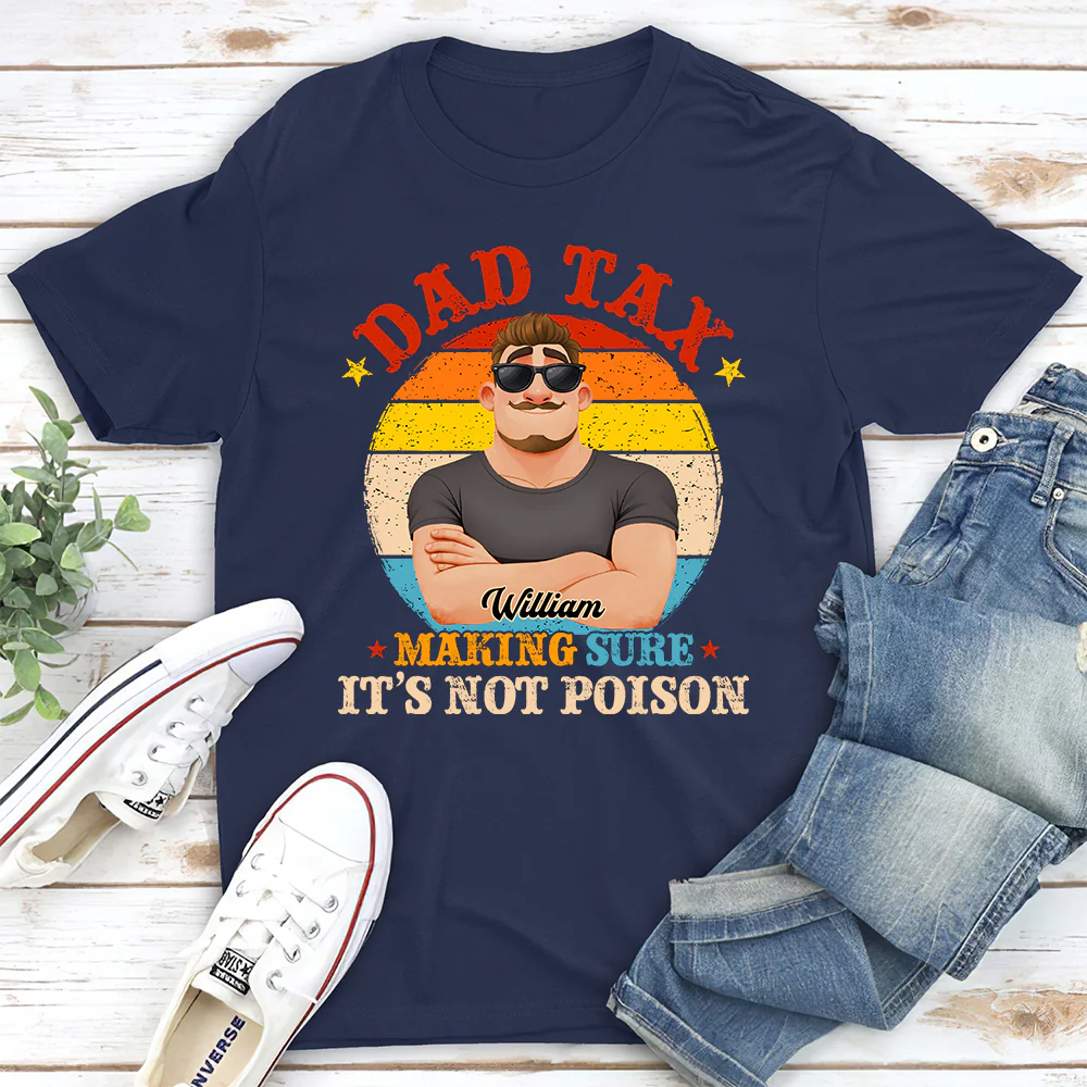 Daddy Tax - Personalized Custom Shirt - Image 2