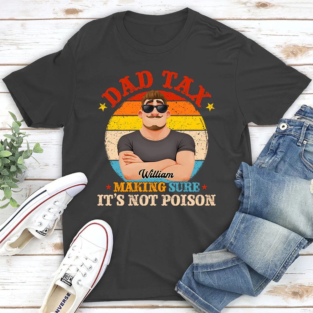 Daddy Tax - Personalized Custom Shirt - Image 3