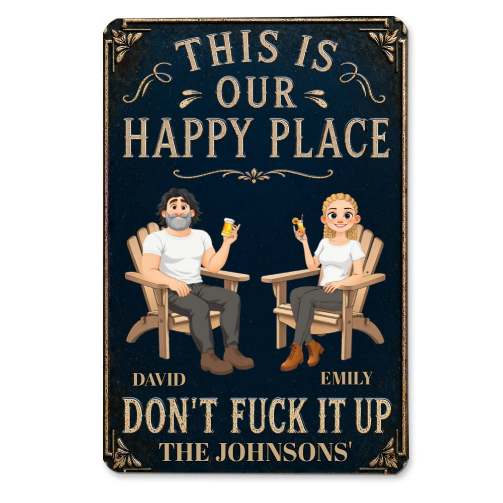 Do Not Ruin It - Personalized Custom Metal Sign - Image 8