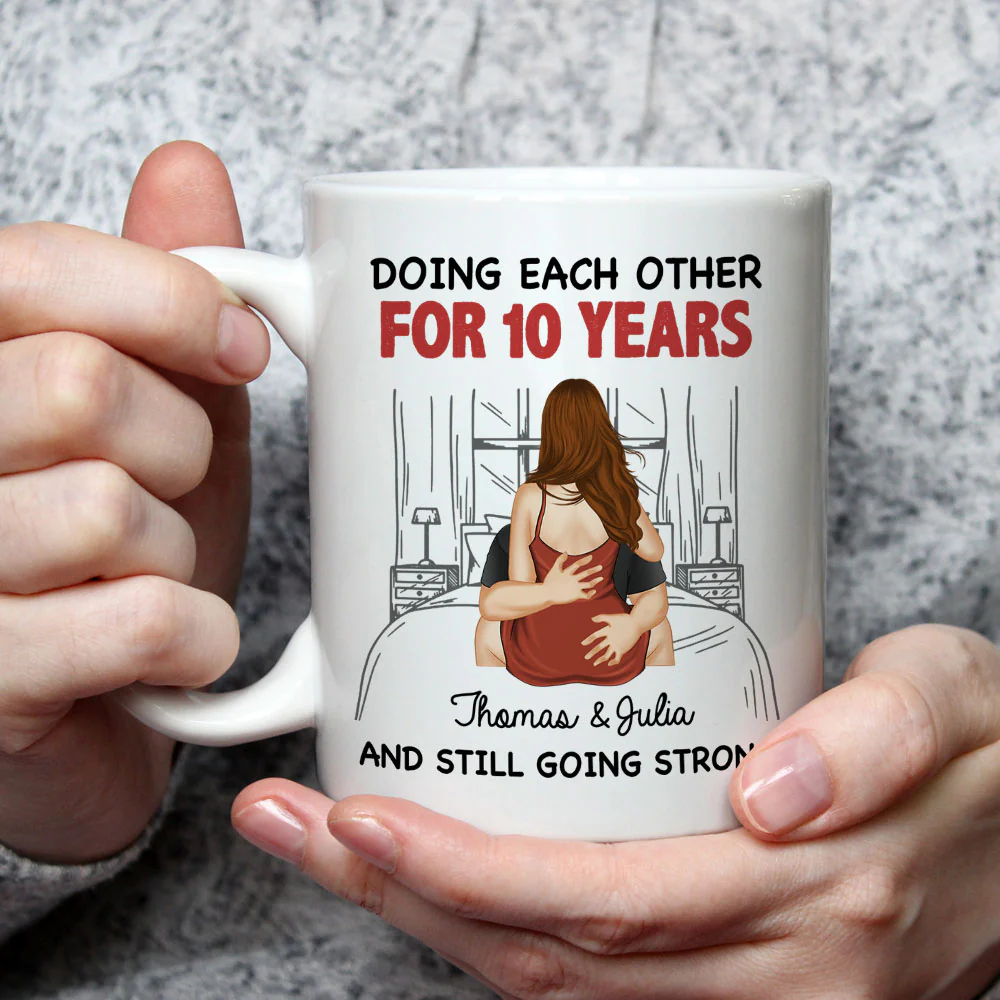 Doing Each Other For Years - Personalized Custom Coffee Mug - Image 3