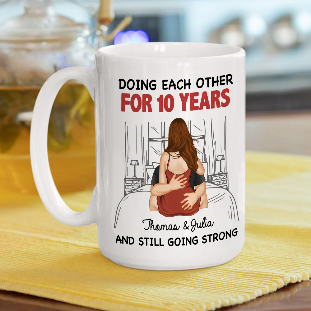 Doing Each Other For Years - Personalized Custom Coffee Mug - Image 4