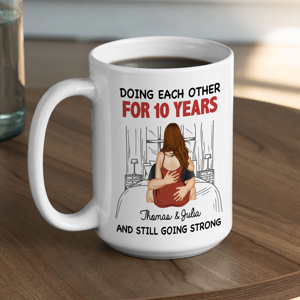 Doing Each Other For Years - Personalized Custom Coffee Mug - Image 5