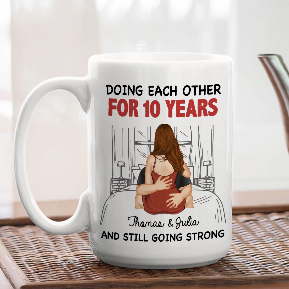 Doing Each Other For Years - Personalized Custom Coffee Mug - Image 6