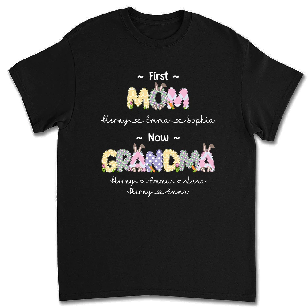 Easter Blessings Grandma - Personalized Custom Shirt