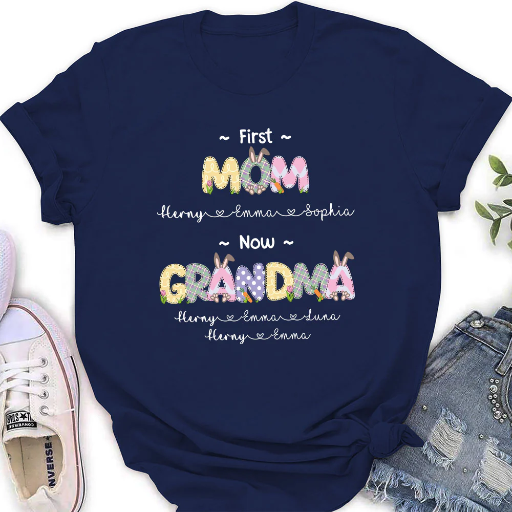 Easter Blessings Grandma - Personalized Custom Shirt - Image 4