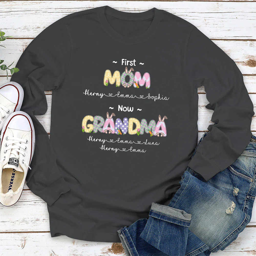 Easter Blessings Grandma - Personalized Custom Shirt - Image 5