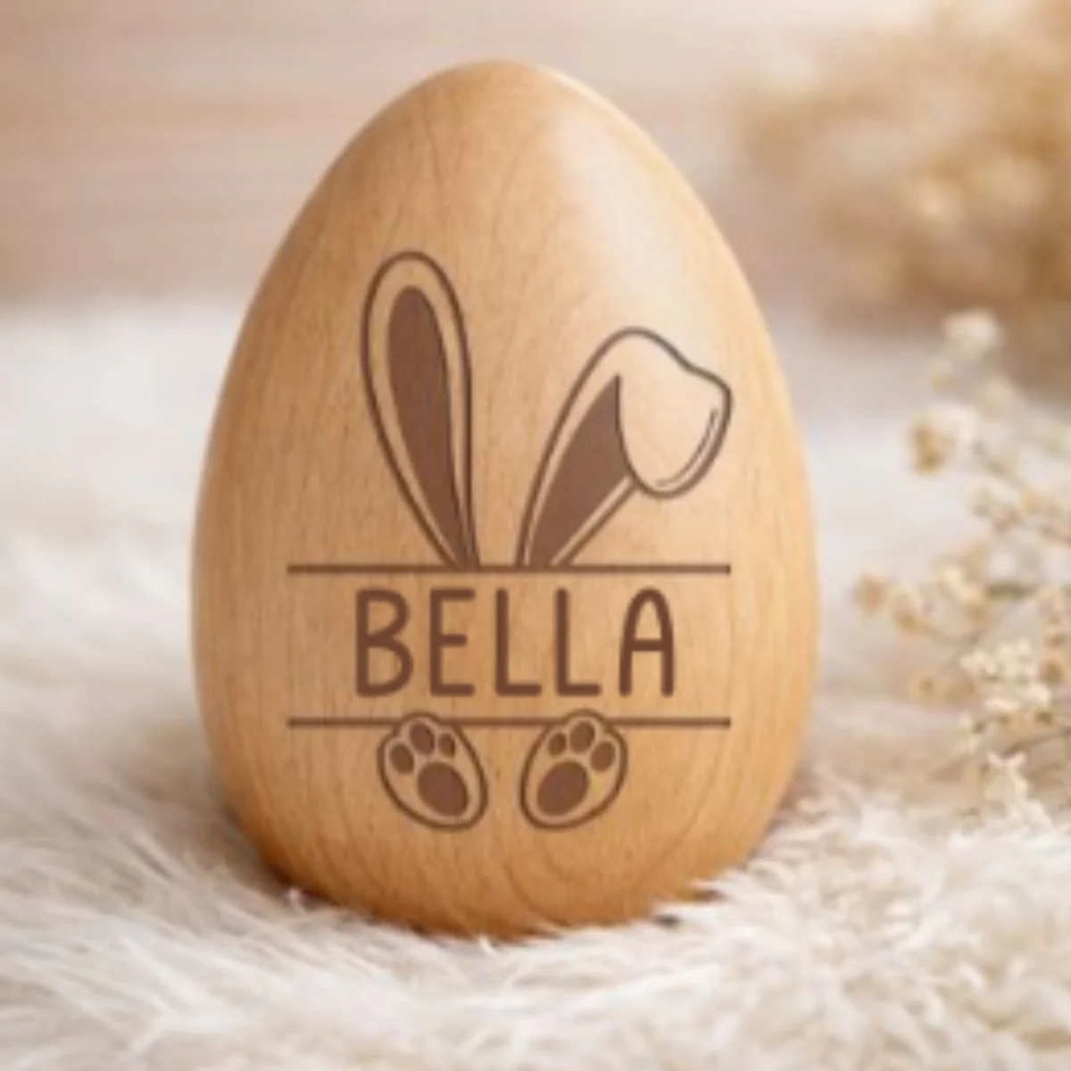 Easter Egg - Personalized Custom Wooden Egg Shaker - Image 7