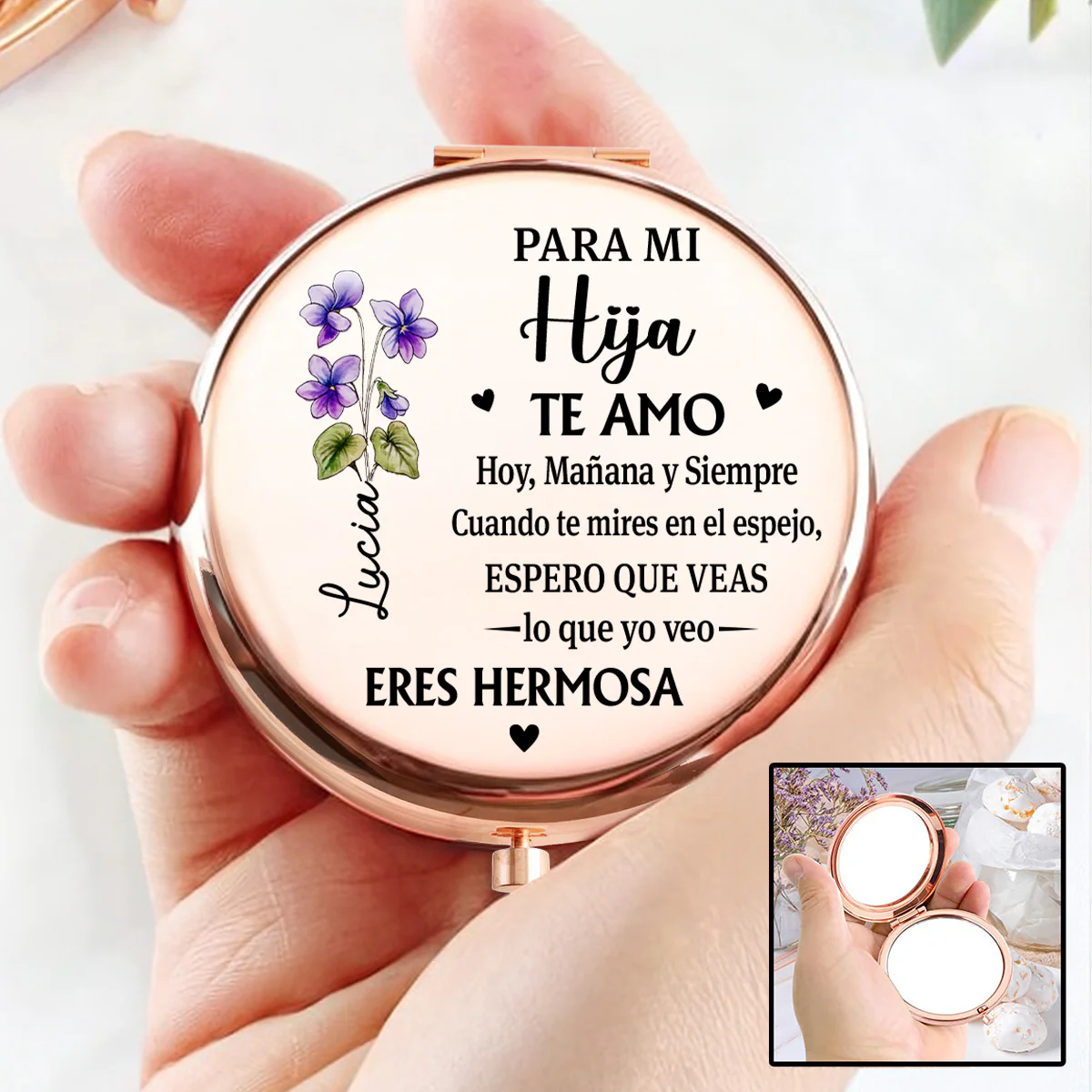 Eres Mi Mayor Bendición – Espejo Compacto Personalizado