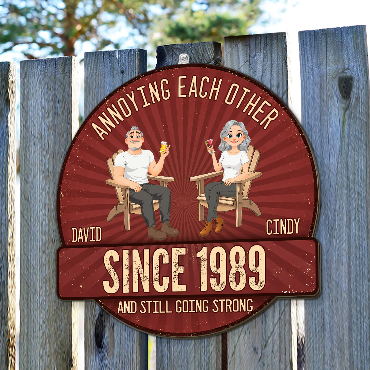 Everlasting Love - Personalized Custom Wood Sign - Image 5