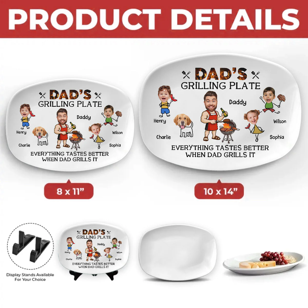 Everything Tastes Better - Personalized Custom Platter - Image 5
