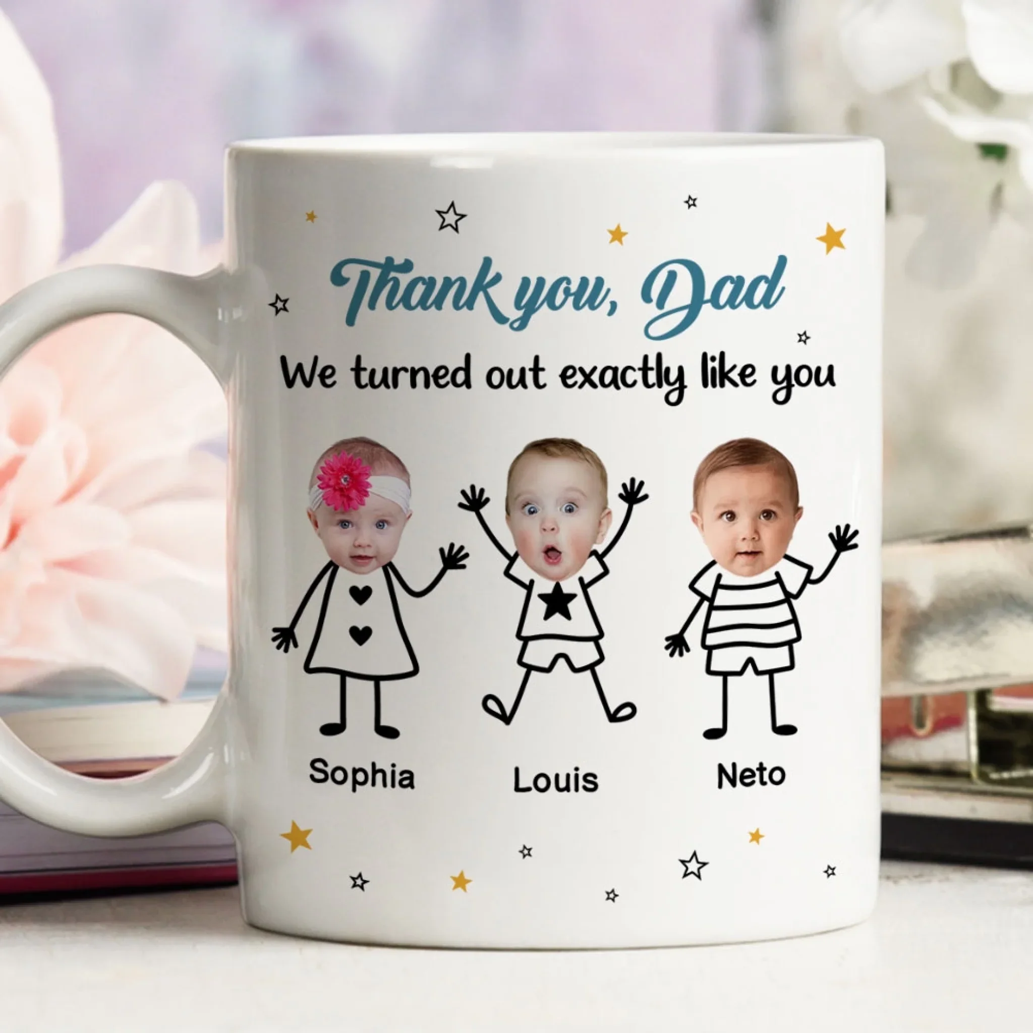Exactly Like You - Personalized Custom Coffee Mug - Image 2