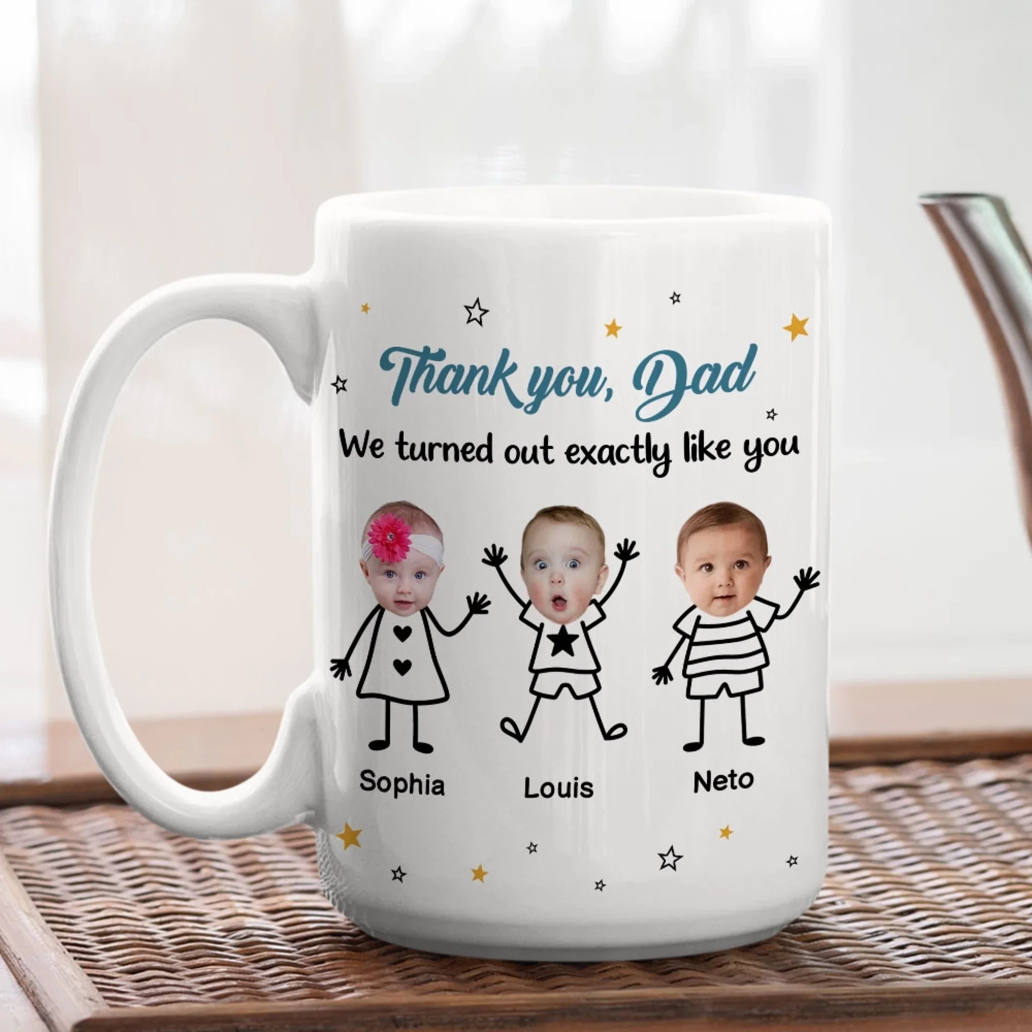 Exactly Like You - Personalized Custom Coffee Mug - Image 5