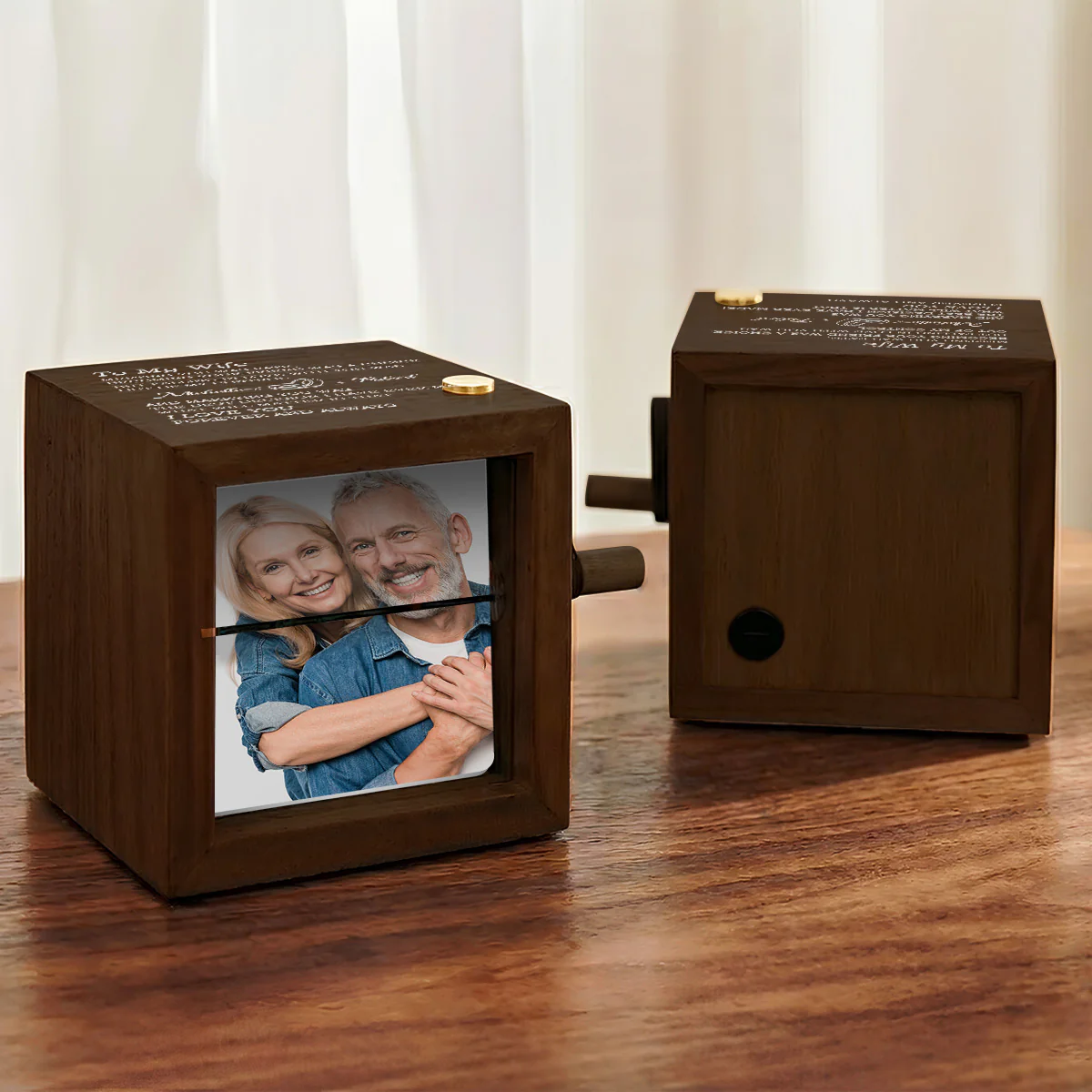 Falling In Love With You - Personalized Custom Photo Flipbook Animation Box - Image 3