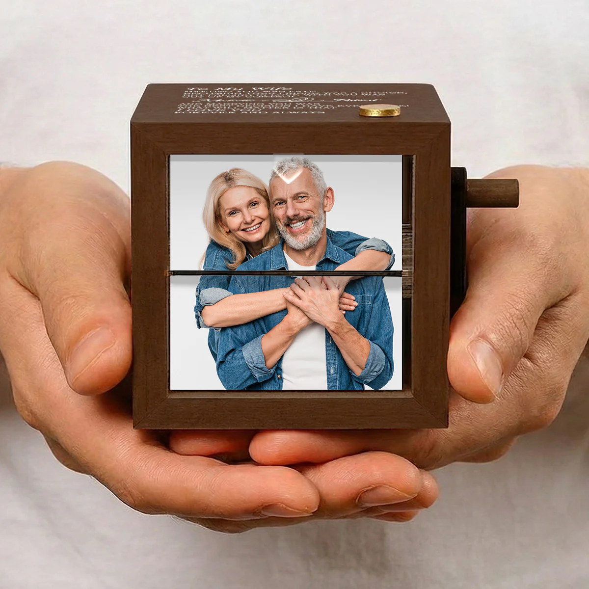 Falling In Love With You - Personalized Custom Photo Flipbook Animation Box - Image 4