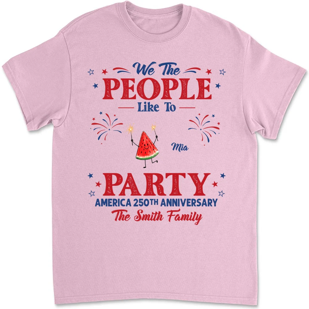 Family Happy 4th Of July - Personalized Custom Shirt - Image 9