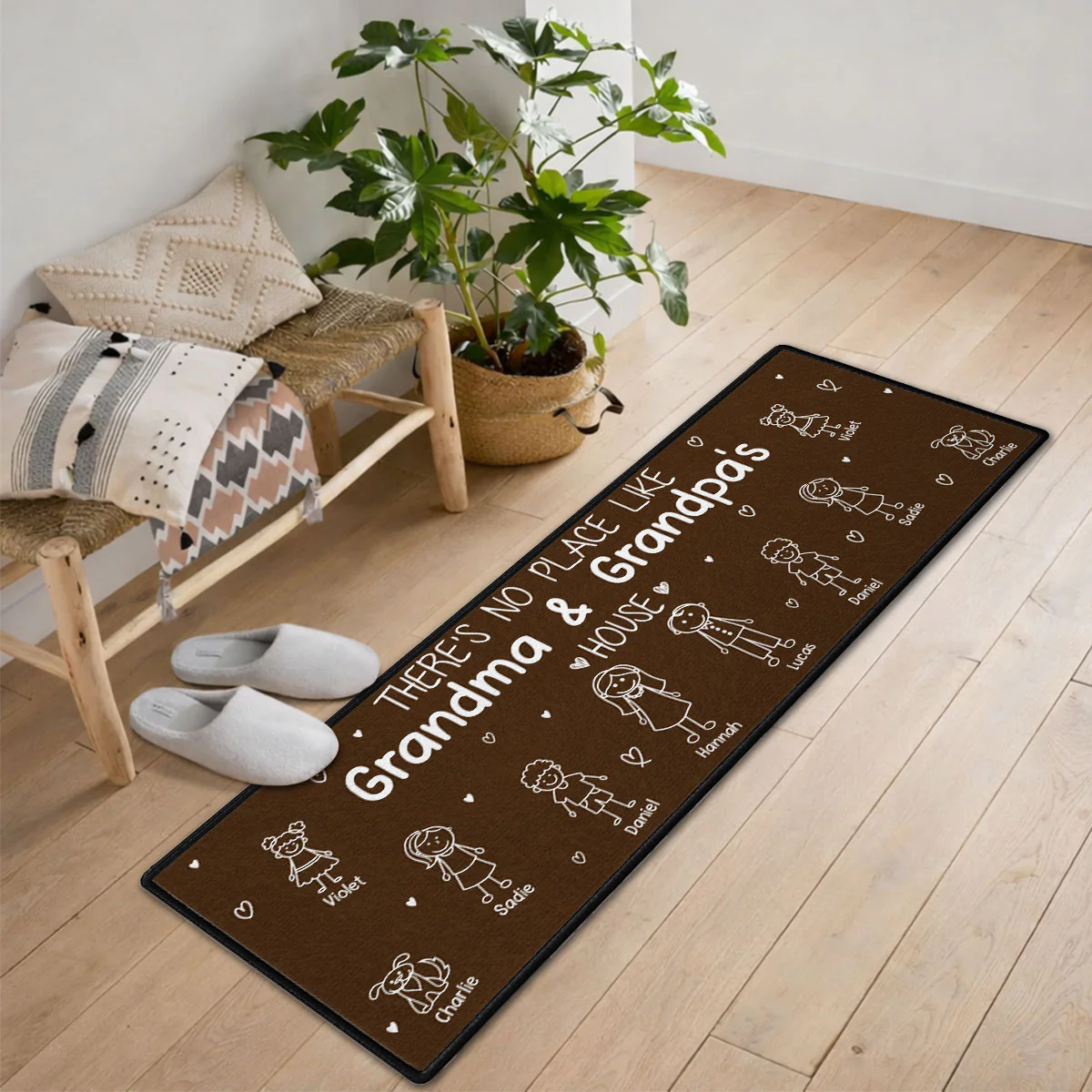 Family Love - Personalized Custom Runner Rug - Image 7