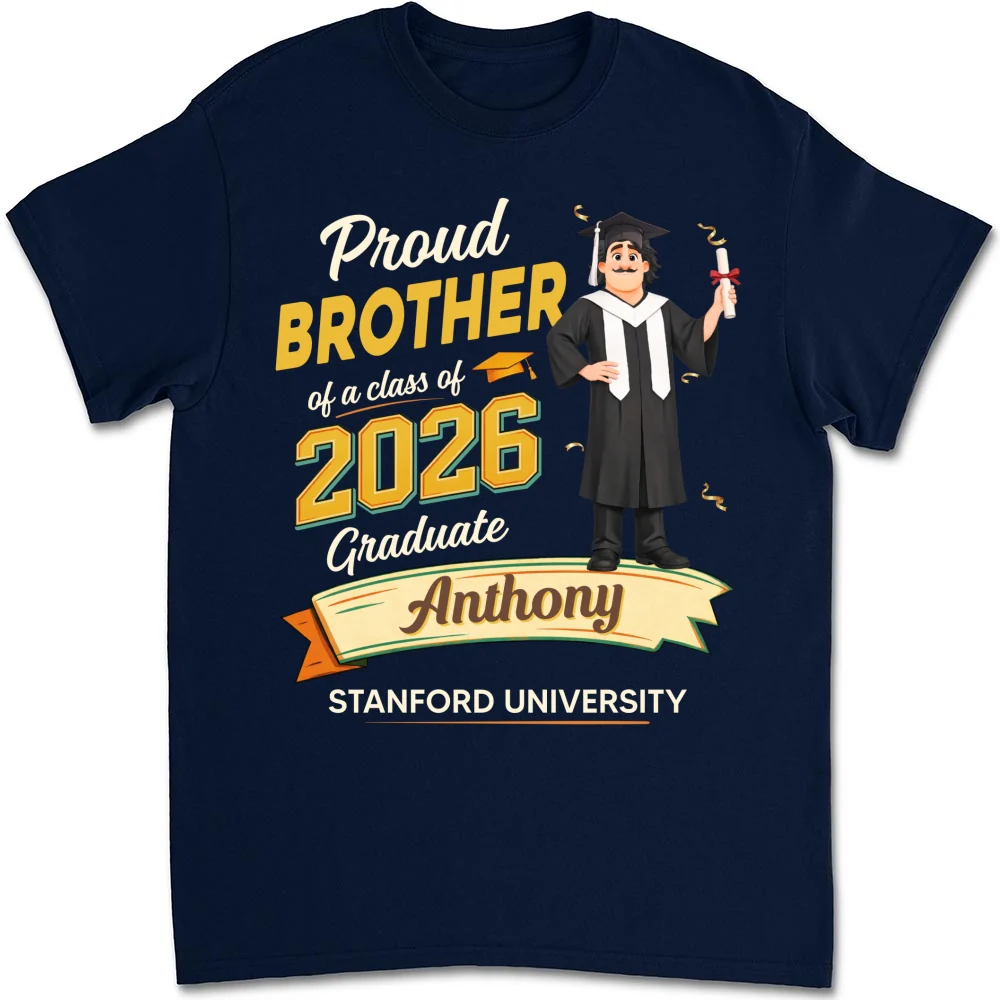 Family Matching Graduation - Personalized Custom Shirt - Image 10
