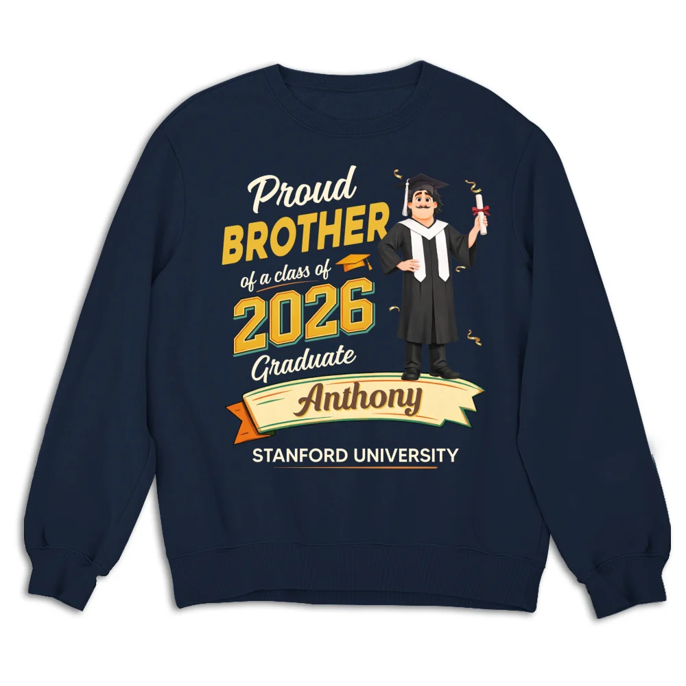 Family Matching Graduation - Personalized Custom Shirt - Image 16