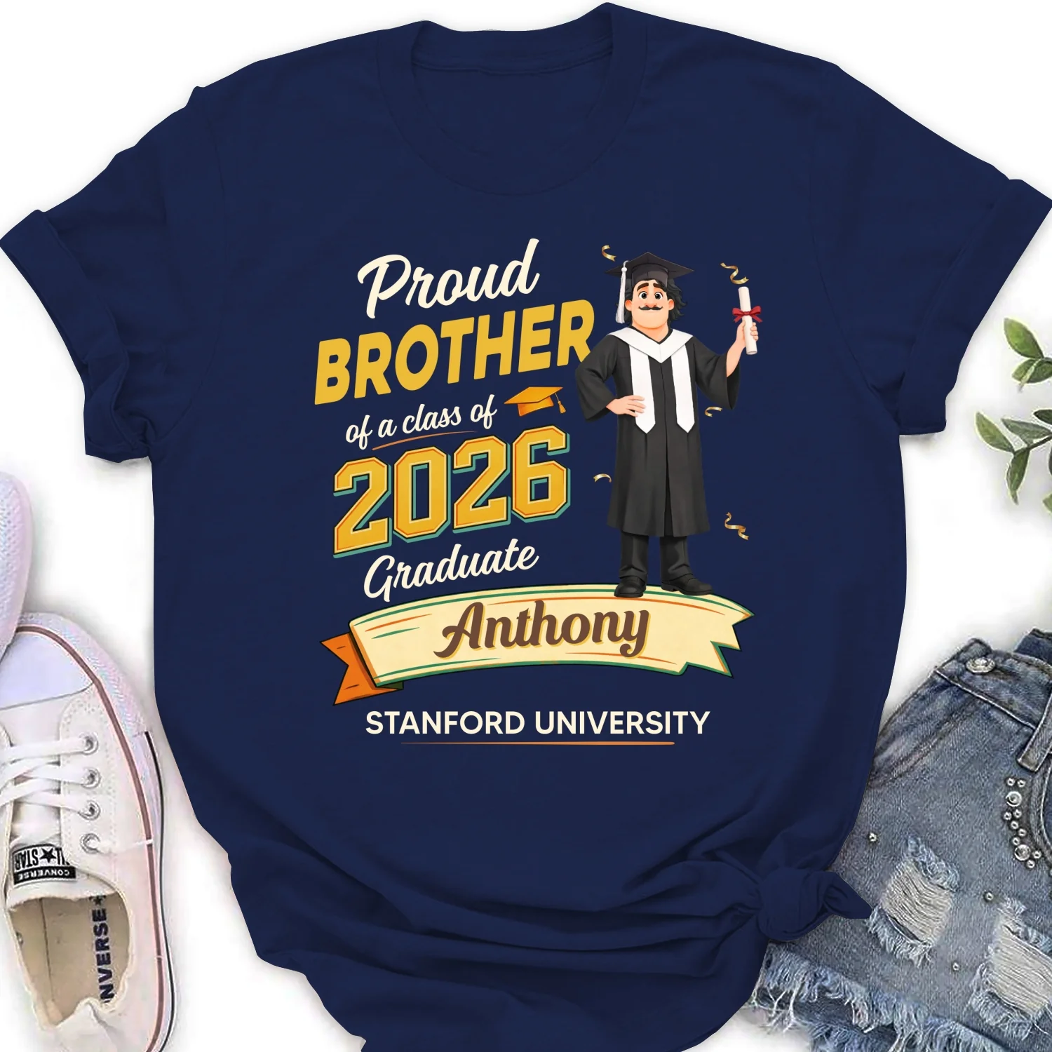 Family Matching Graduation - Personalized Custom Shirt - Image 19