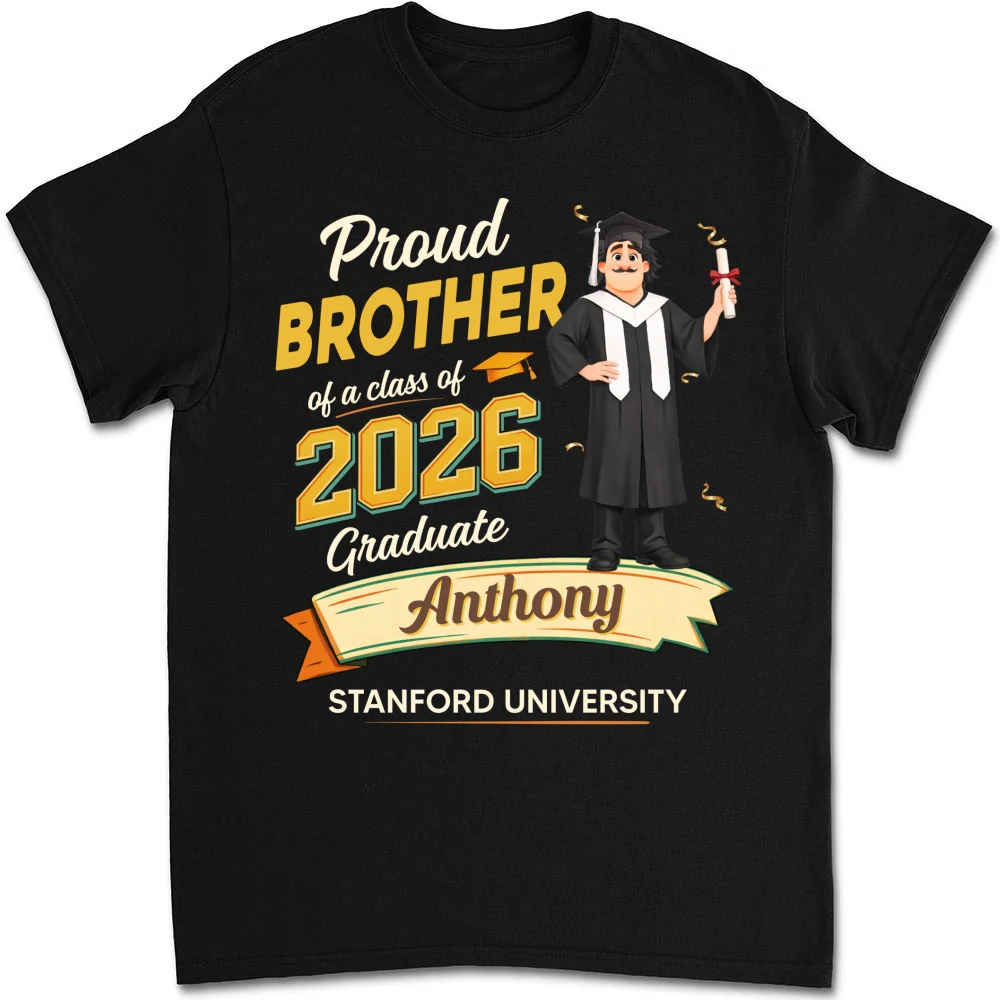 Family Matching Graduation - Personalized Custom Shirt - Image 7