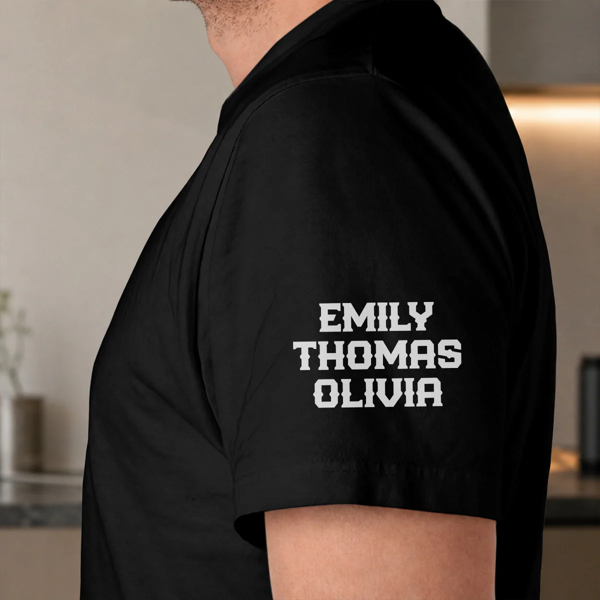 Farter Dad I Mean Father - Personalized Custom Shirt With Design On Sleeve - Image 4