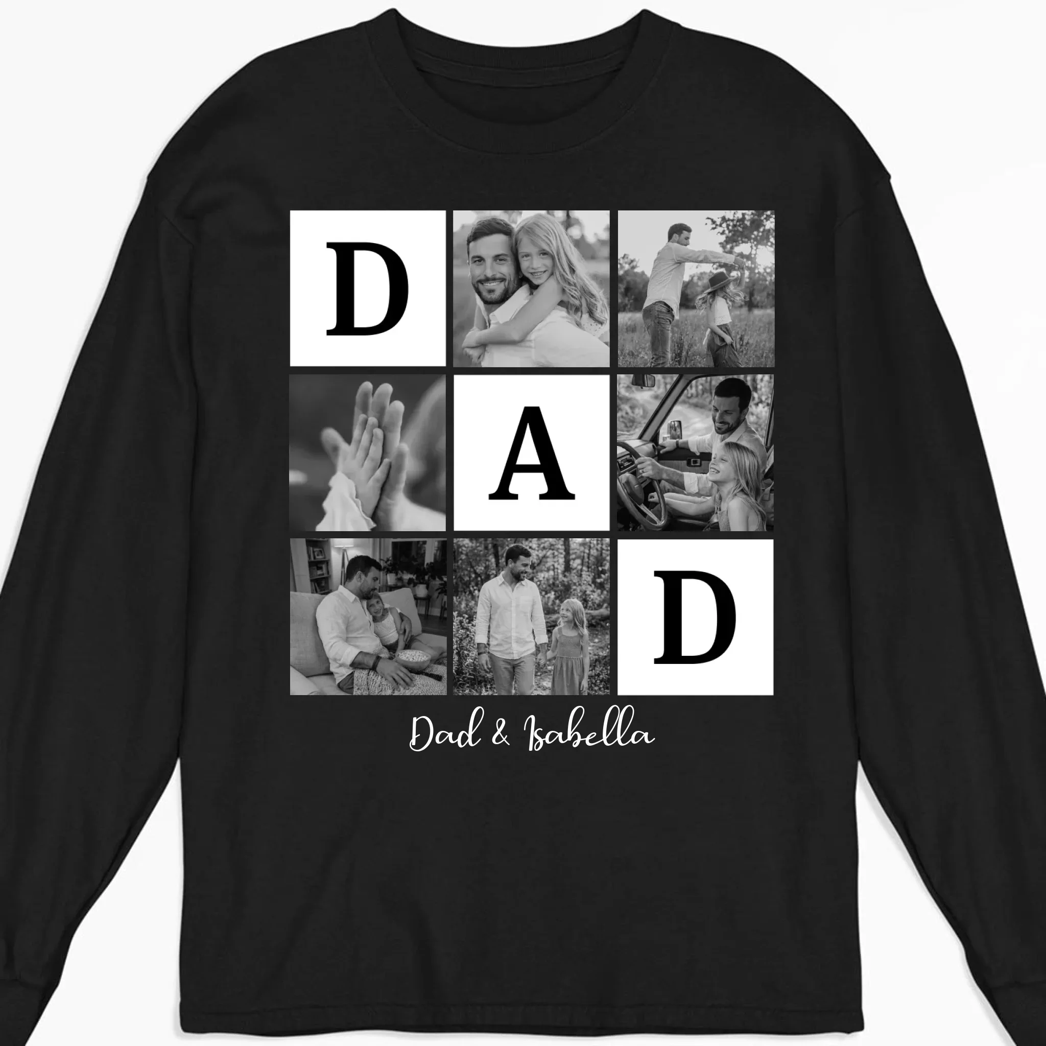 Fatherhood Looks Good Here - Personalized Custom Shirt - Image 11