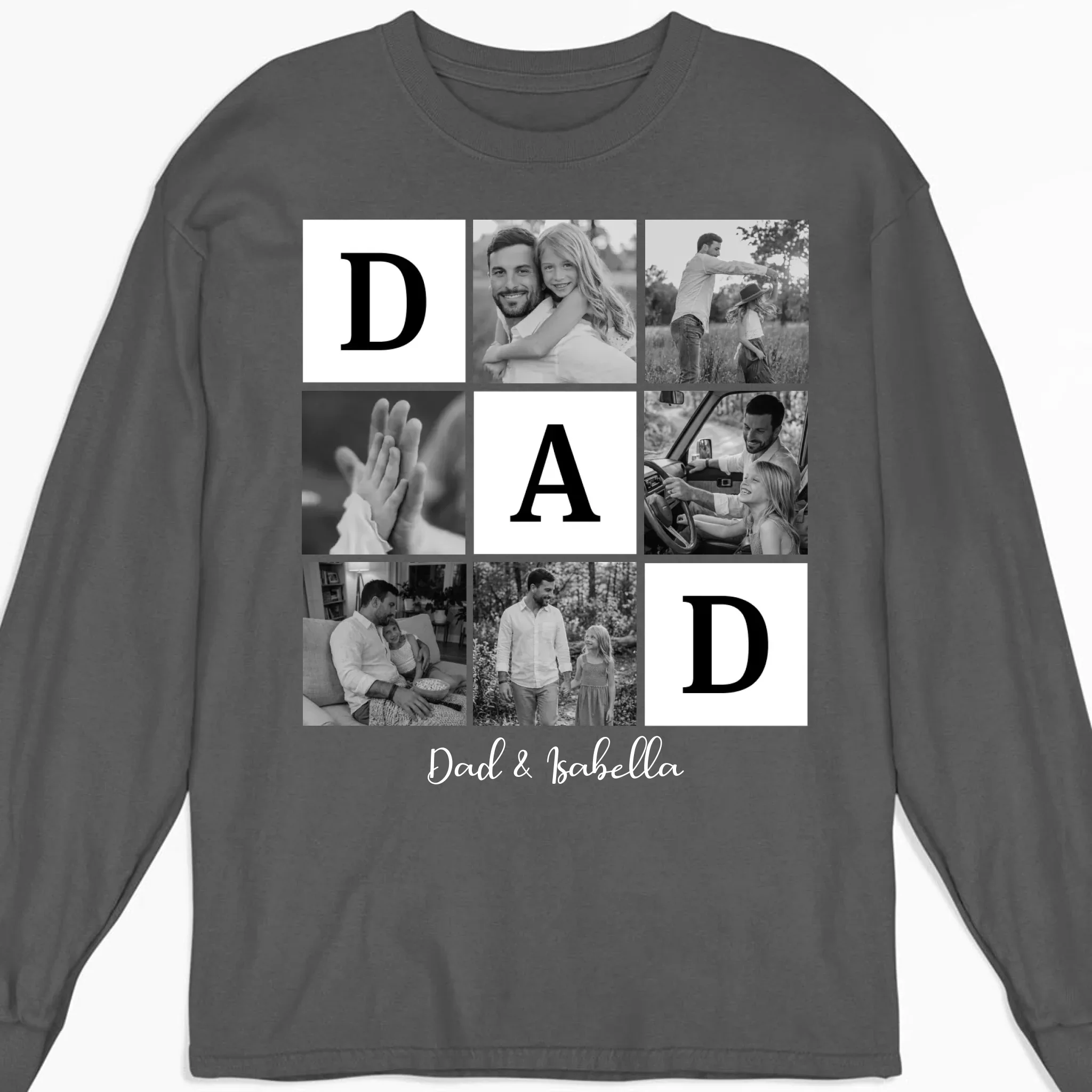 Fatherhood Looks Good Here - Personalized Custom Shirt - Image 12