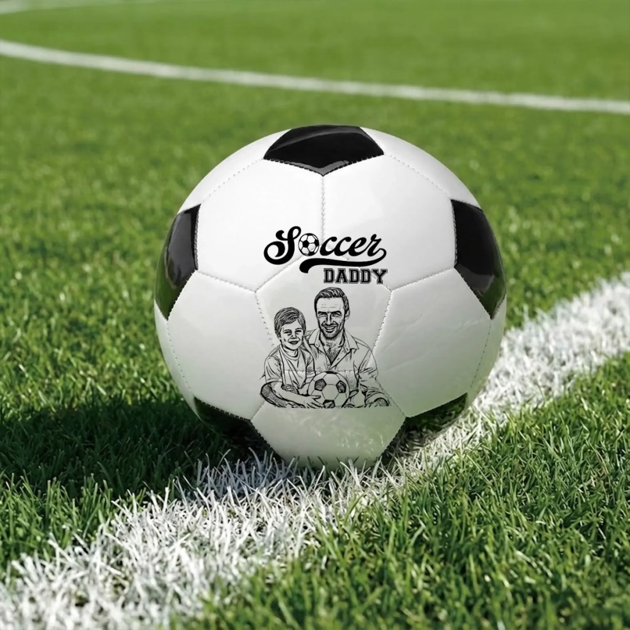 Favorite Player - Personalized Custom Soccer Ball - Image 4