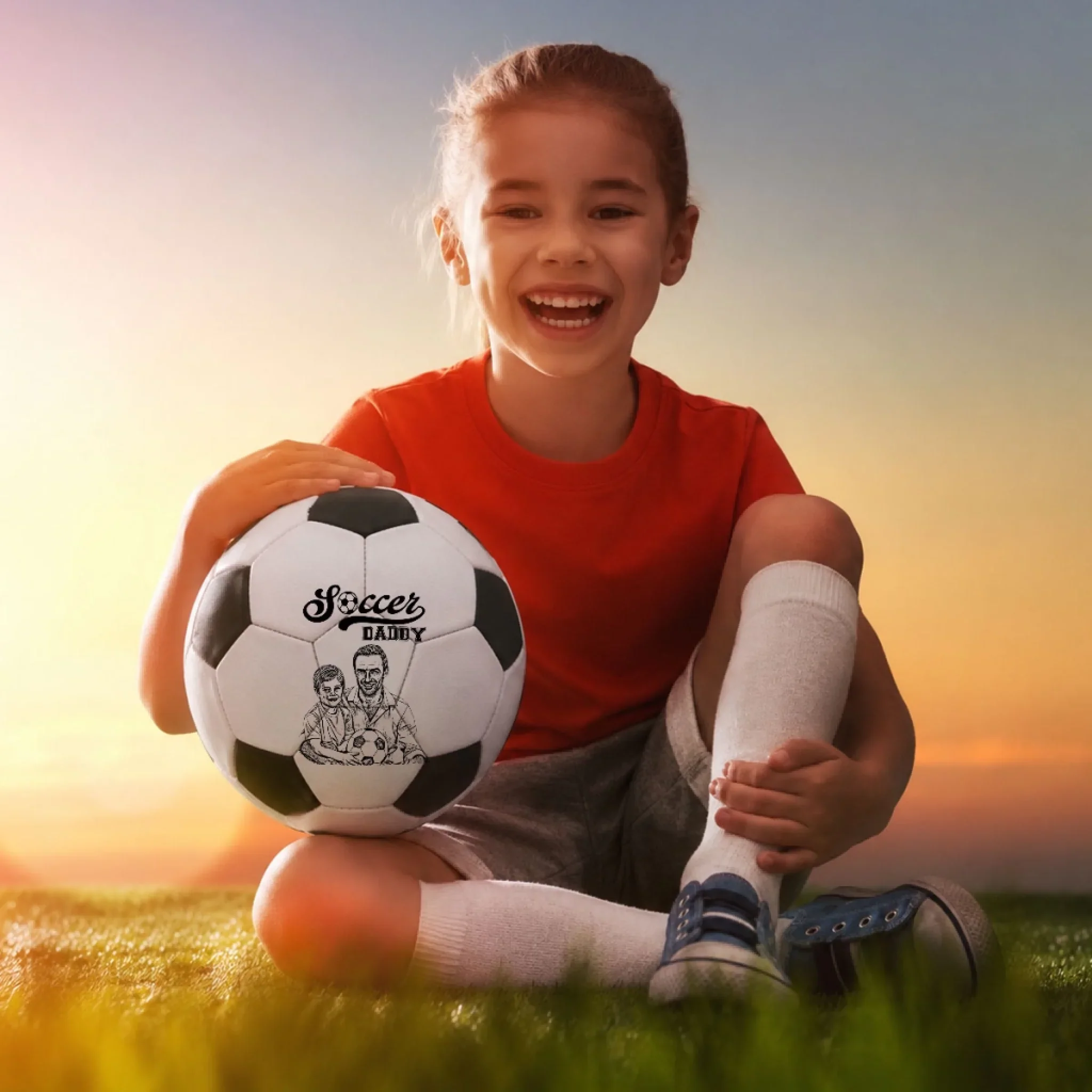 Favorite Player - Personalized Custom Soccer Ball - Image 5