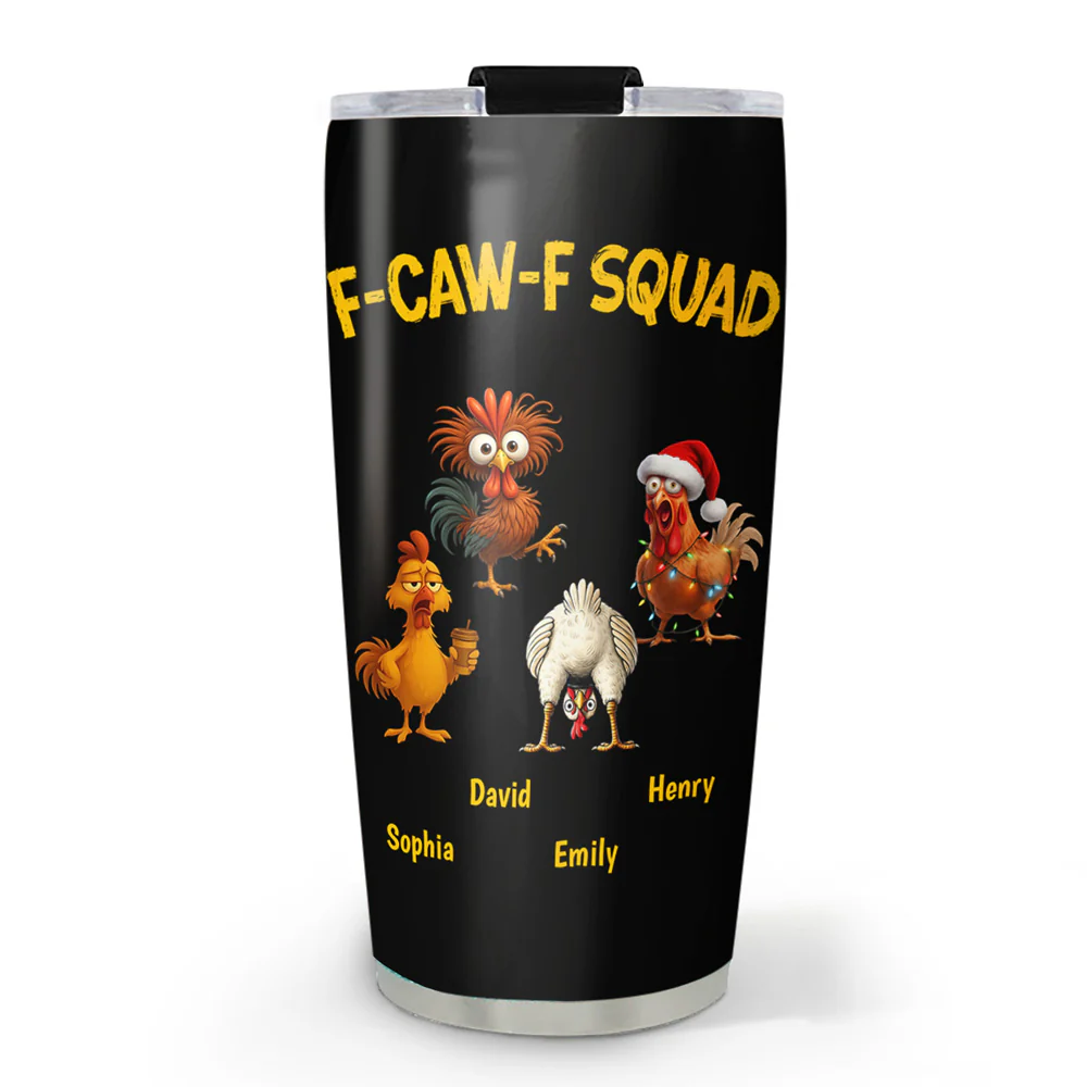 FCAWF Squad - Personalized Custom Tumbler