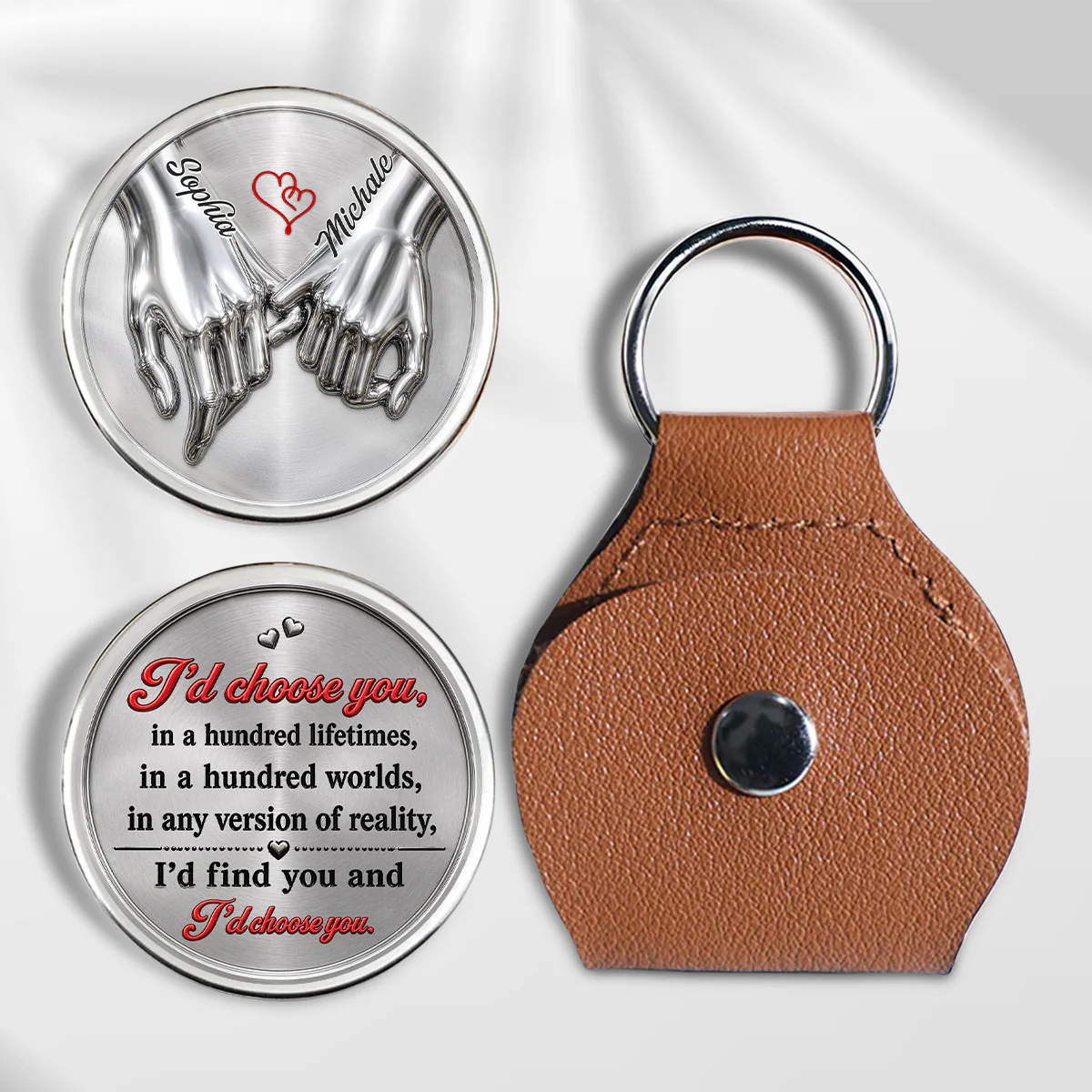 Find You And Choose You - Personalized Custom Pocket Hug