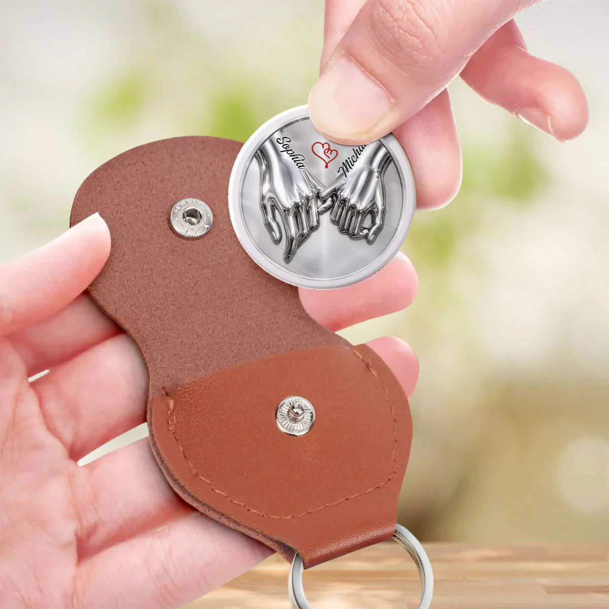 Find You And Choose You - Personalized Custom Pocket Hug - Image 4