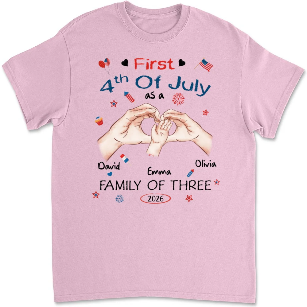 First 4th Of July - Personalized Custom T-shirt And Onesie - Image 12
