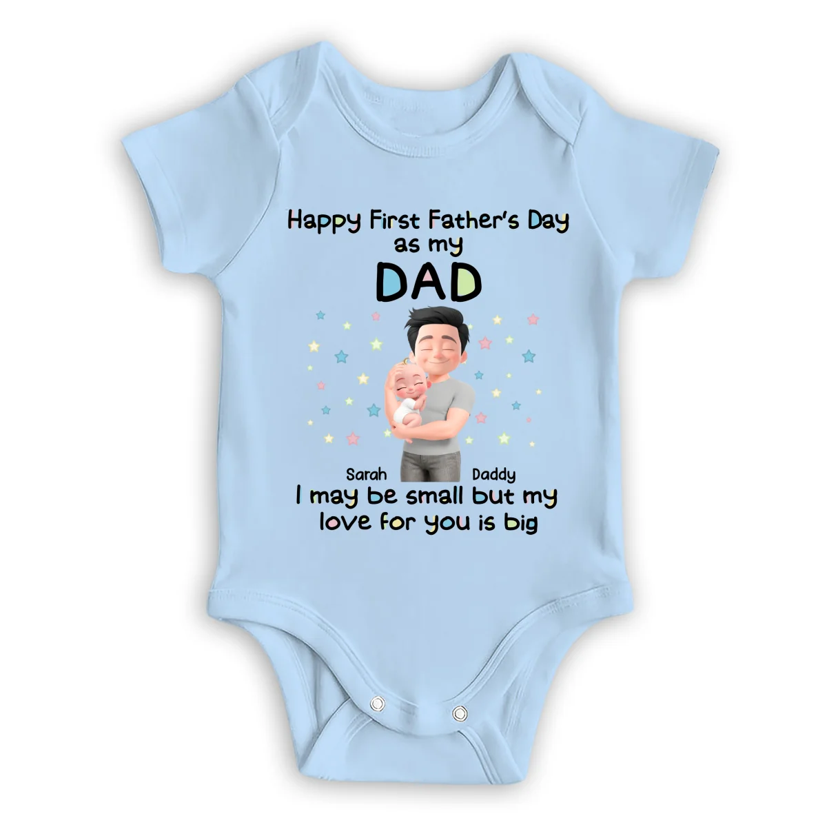 First Year With Baby - Personalized Custom Baby Onesie - Image 9