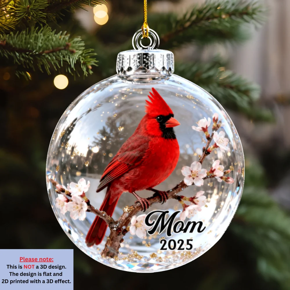 Fly Beside You Everyday - Personalized Custom Acrylic Ornament - Image 7