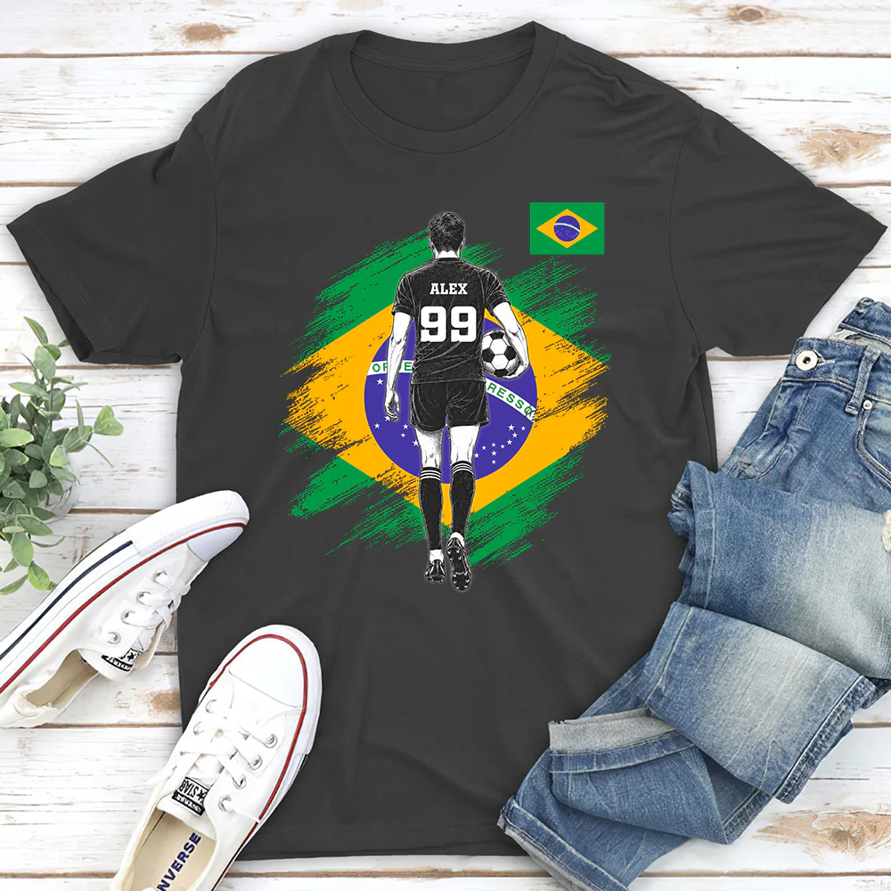 Football Warrior - Personalized Custom Shirt - Image 3