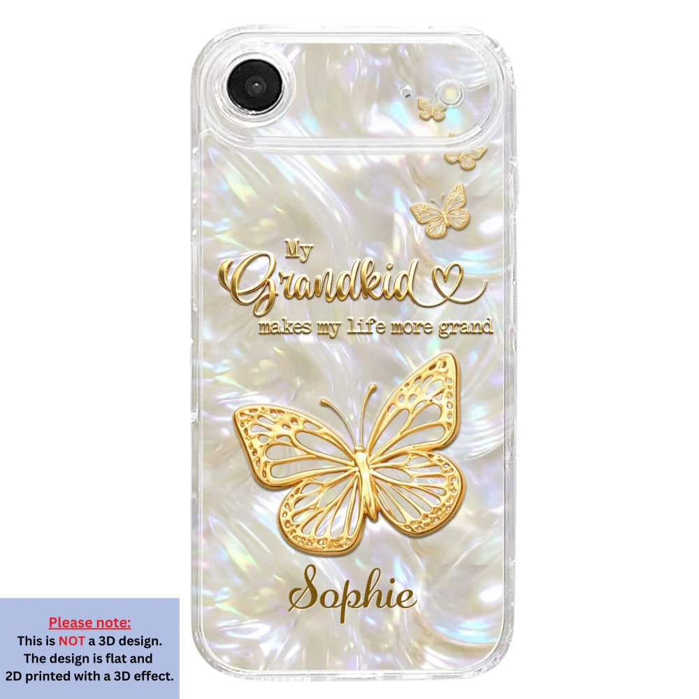 For The Best Grandma - Personalized Custom 3D Inflated Effect Phone Case - Image 28